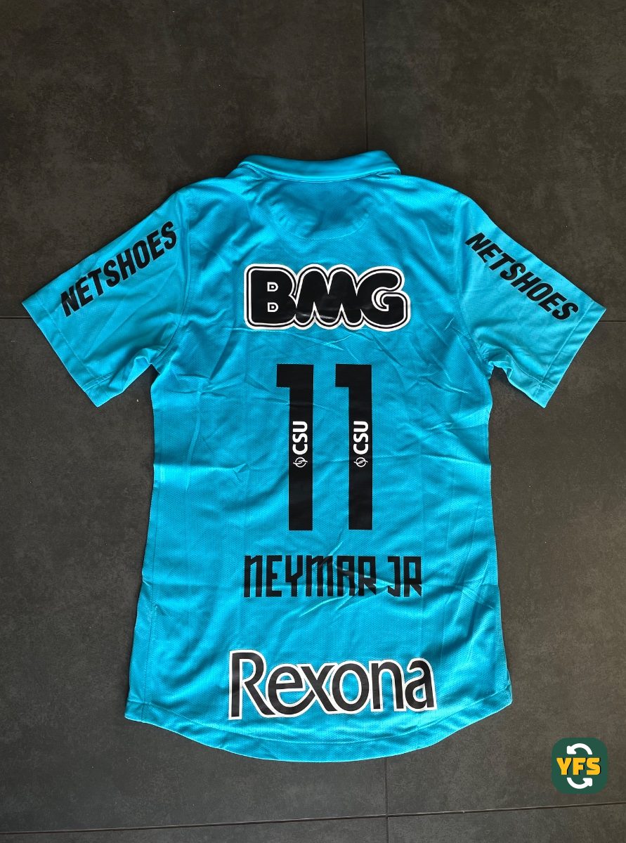 Santos FC 2012-2013 Third Issued Nike NEYMAR JR - YourFootballShirt - Photo 1