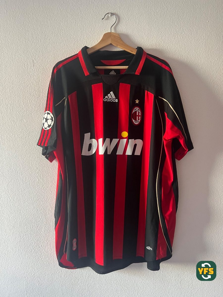Ac milan 2006-2007 Home Store Version Adidas Gattuso - YourFootballShirt - Photo 1