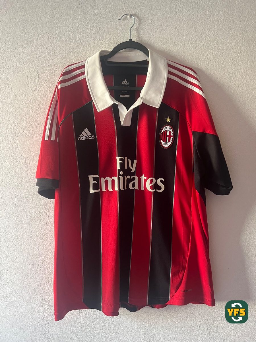 Ac milan 2012-2013 Home Store Version Adidas - YourFootballShirt - Photo 1