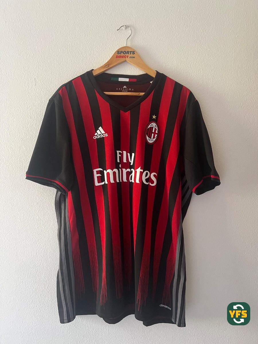 Ac milan 2016-2017 Home Store Version Adidas - YourFootballShirt - Photo 1