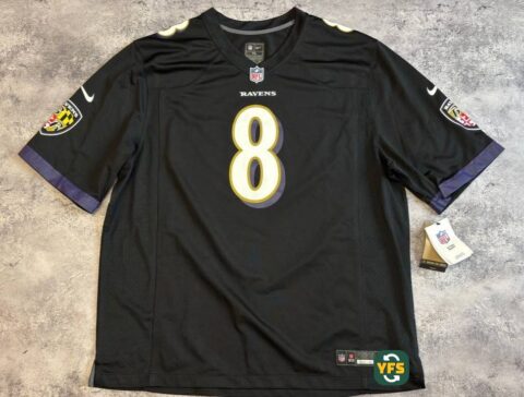 Baltimore Ravens 2023-2024 Home Lamar Jackson #8