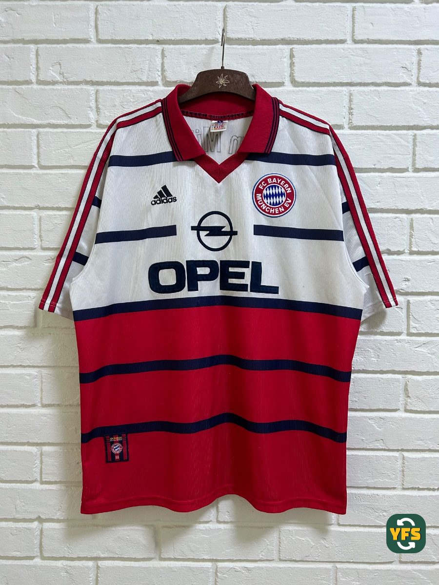 Bayer Munich 1998-1999 Away Store Version Adidas - YourFootballShirt - Photo 1