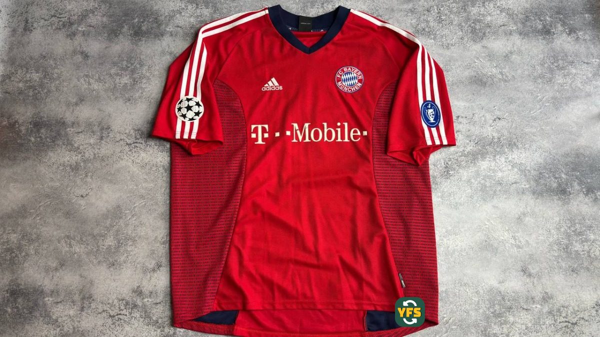 Bayern Munich 2002-2003 Home Store Version Adidas MAKAAY - YourFootballShirt - Photo 1