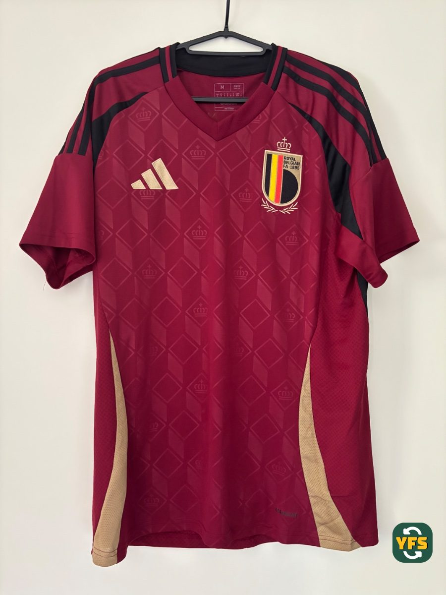 Belgium 2024-2025 Home Store Version Adidas - YourFootballShirt - Photo 1
