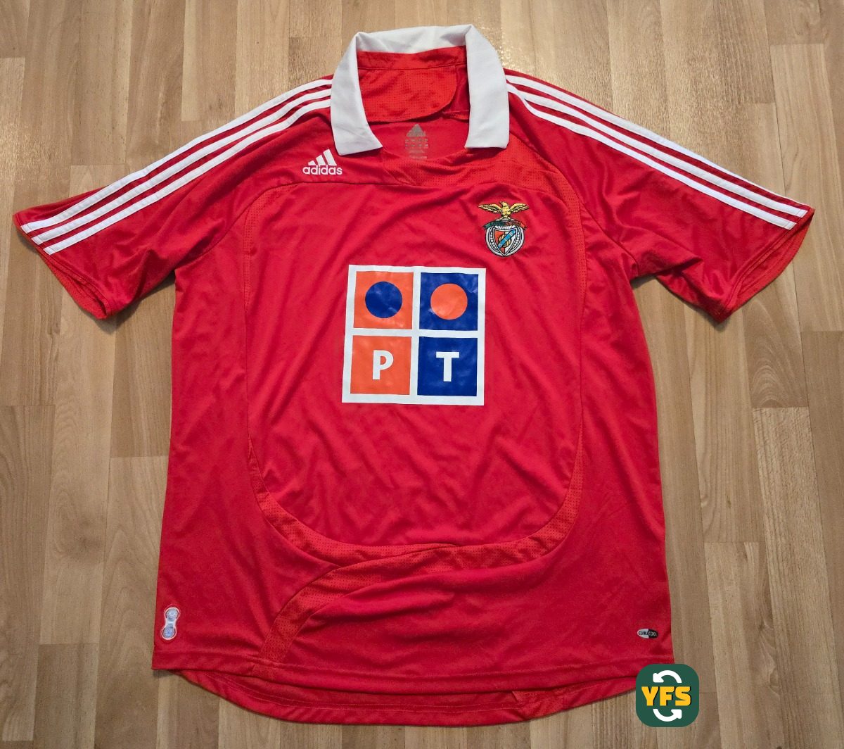 Benfica Lisbon 2006-2007 Home Store Version Adidas - YourFootballShirt - Photo 1