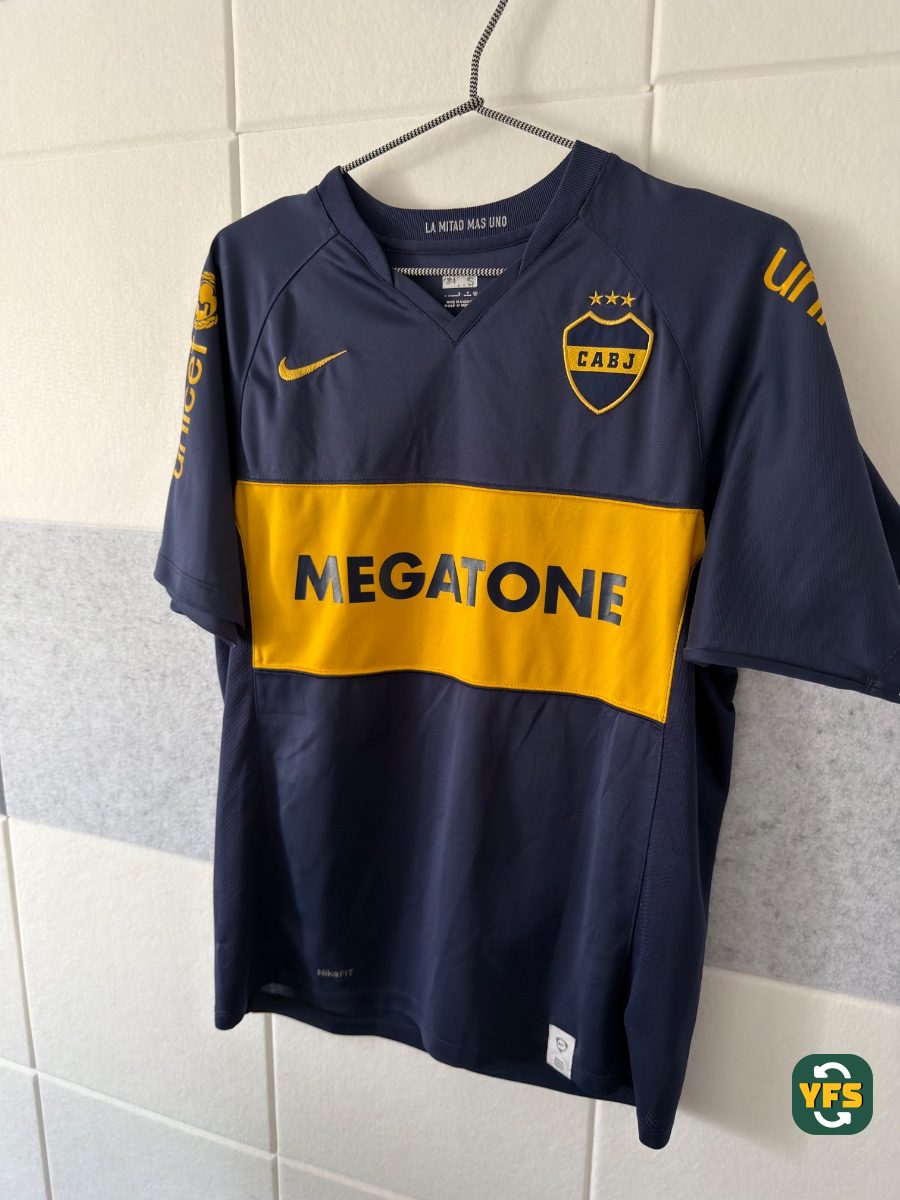 Boca juniors 2007-2008 Home Store Version Nike Palacio - YourFootballShirt - Photo 1