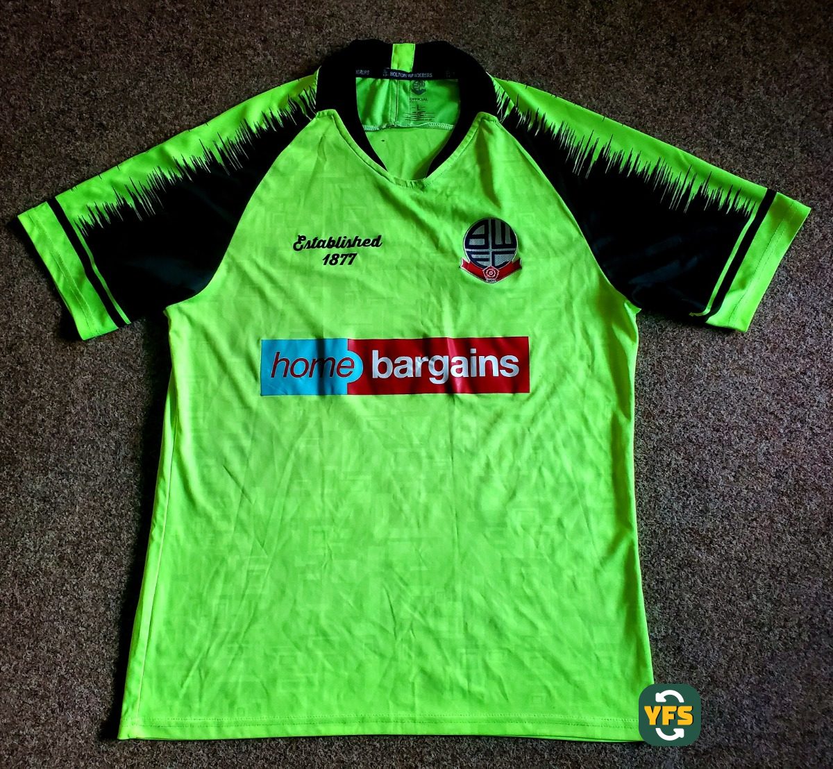 Bolton Wanderers 2019-2020 Away Store Version Bolton - YourFootballShirt - Photo 1
