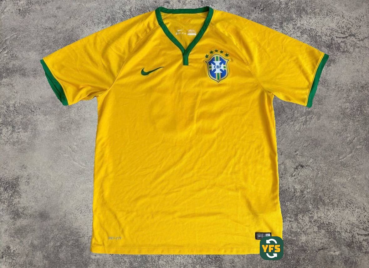 Brazil 2014-2015 Home Store Version Nike - YourFootballShirt - Photo 1
