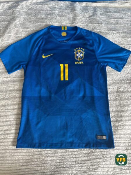 Brazil 2017-2018 Away P. Coutinho #11