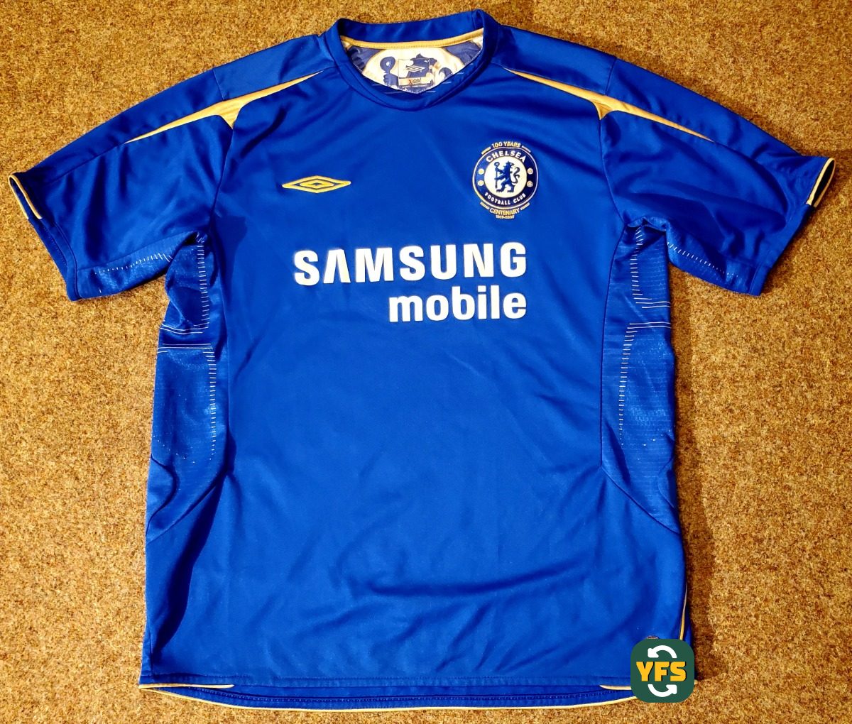 Chelsea 2005-2006 Home Store Version Umbro - YourFootballShirt - Photo 1