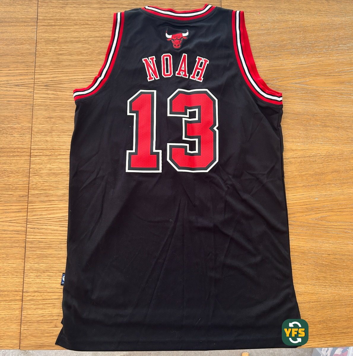 Chicago Bulls 2010-2011 Third Pro Version Adidas Noah - YourFootballShirt - Photo 1