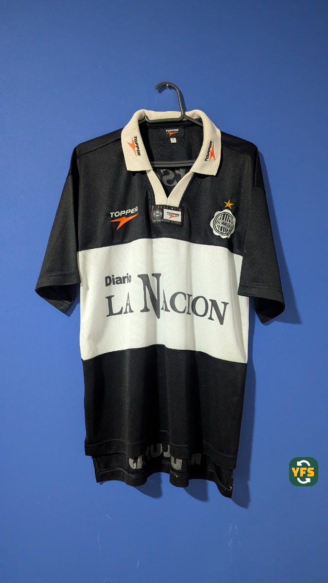 Club Olimpia 2000-2001 Away Store Version Topper - YourFootballShirt