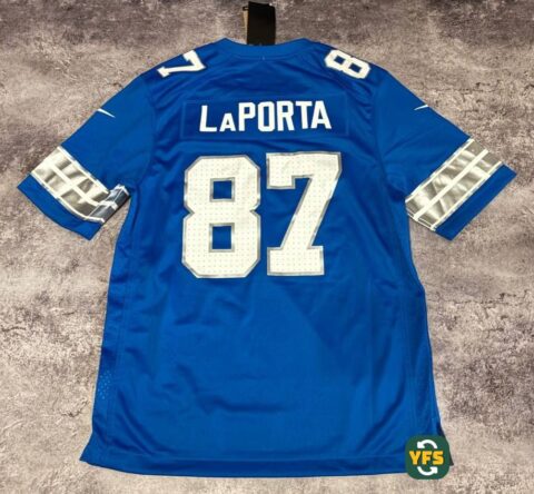 Detroit Lions 2022-2023 Home Sam LaPorta #87