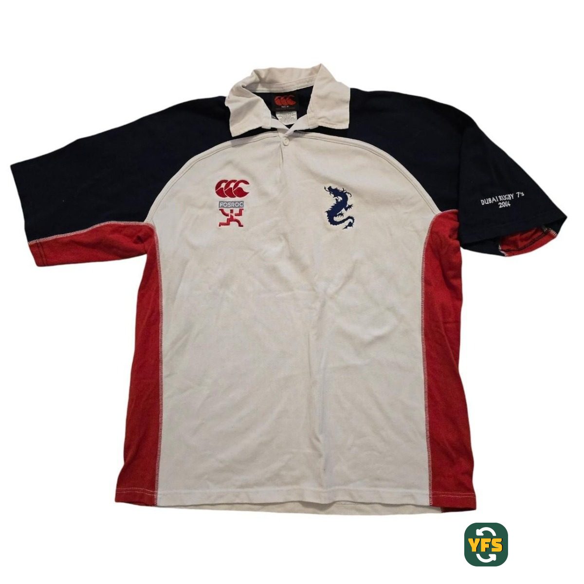 Dubai Dragons 2004-2005 Home Store Version Canterbury - YourFootballShirt - Photo 1