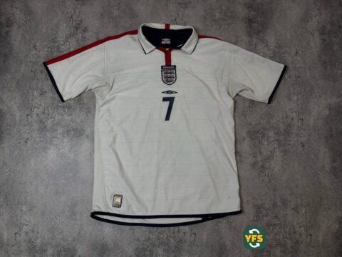 England 2003-2004 Home Beckham #7