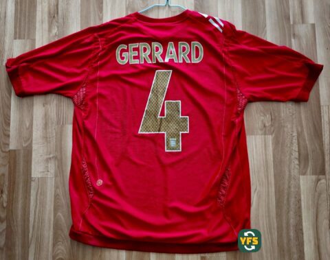 England 2006-2007 Home Gerrard #4