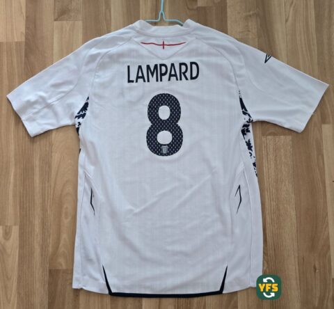 England 2007-2008 Home Lampard #8