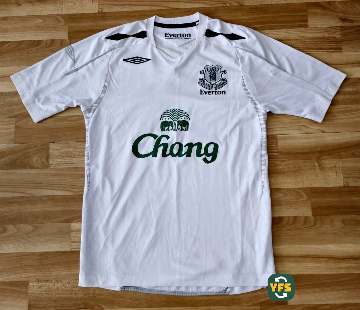 Everton 2007-2008 Away Store Version Umbro - YourFootballShirt - Photo 1