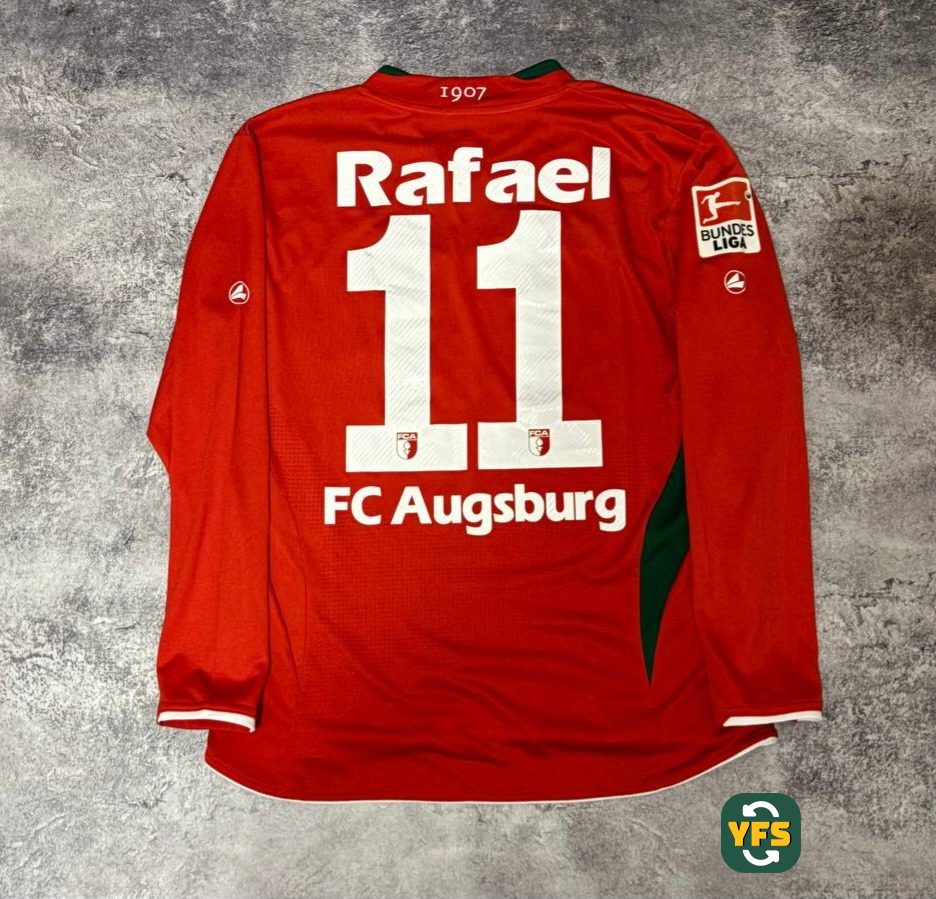 FC Augsburg 2010-2011 Away Match Worn Jako Rafael - YourFootballShirt - Photo 1