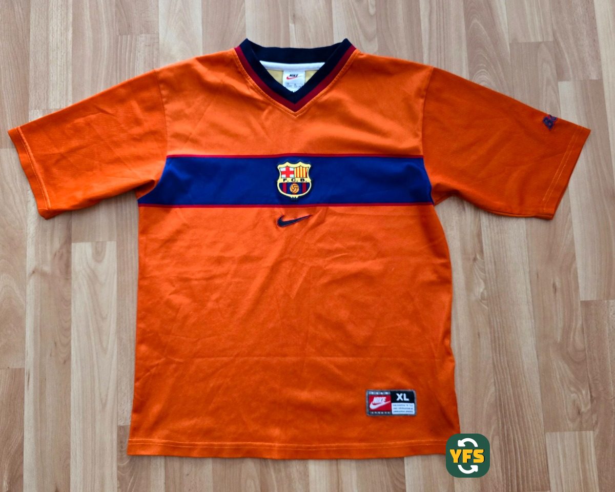 FC Barcelona 1998-1999 Home Store Version Nike - YourFootballShirt - Photo 1