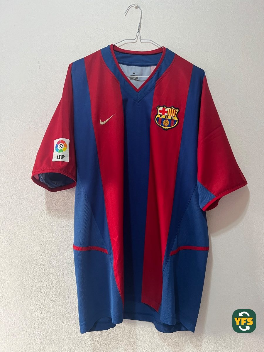 FC Barcelona 2002-2003 Home Store Version Nike - YourFootballShirt - Photo 1