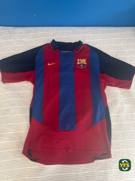 FC Barcelona 2003-2004 Home Ronaldinho #10