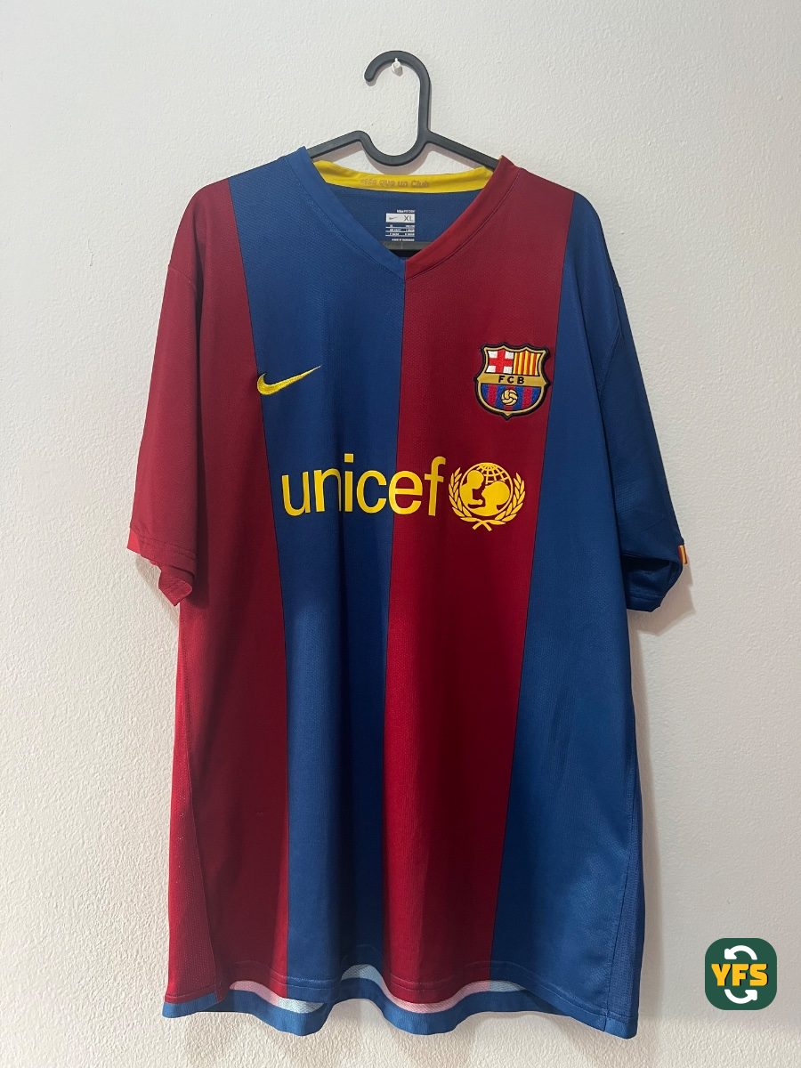 FC Barcelona 2006-2007 Home Store Version Nike - YourFootballShirt - Photo 1