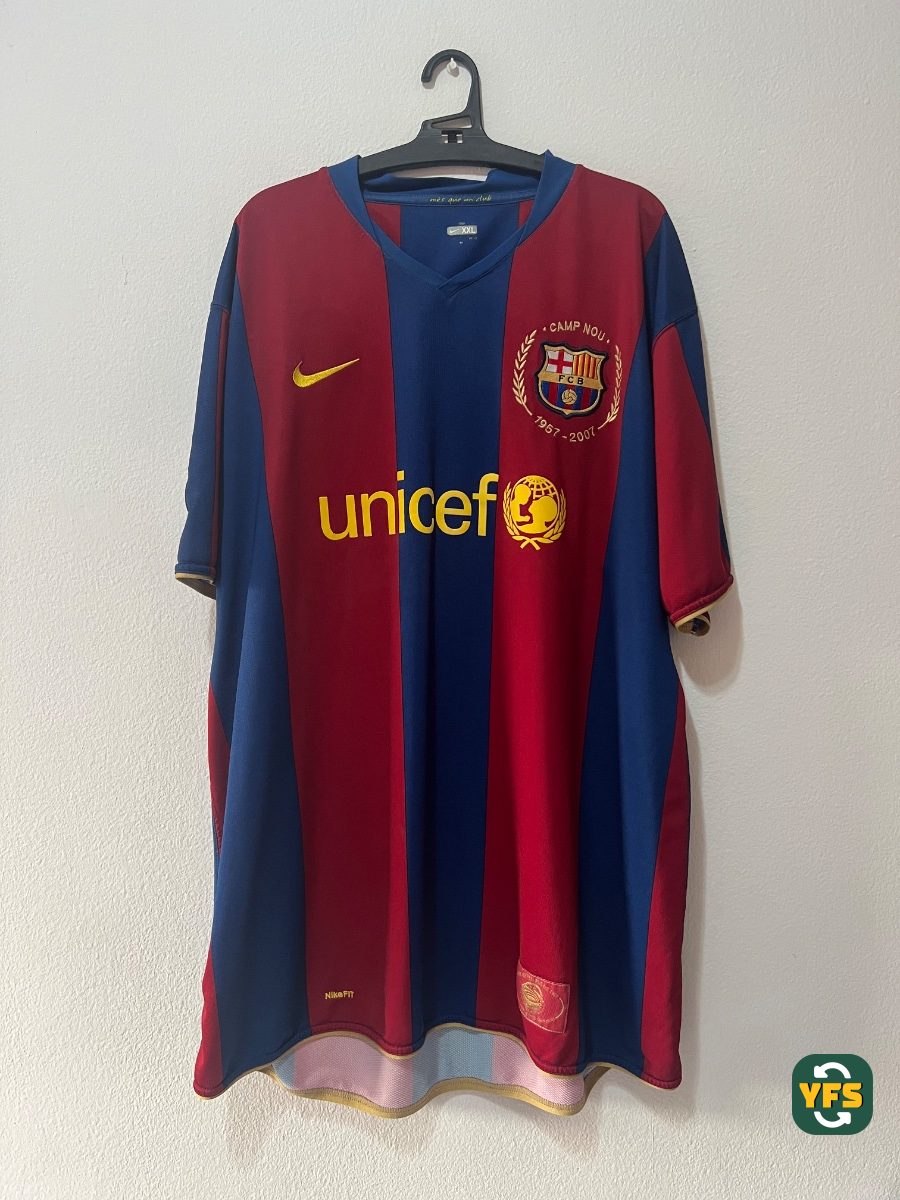 FC Barcelona 2007-2008 Home Store Version Nike - YourFootballShirt - Photo 1