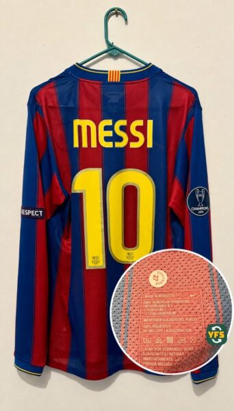 FC Barcelona 2009-2010 Home Lionel Messi #10