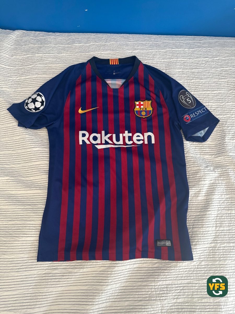 FC Barcelona 2018-2019 Home Store Version Nike O. Dembélé - YourFootballShirt - Photo 1