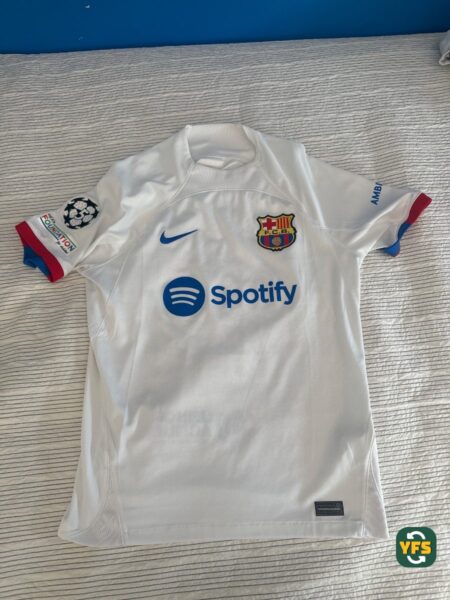 FC Barcelona 2023-2024 Away F. De Jong #21