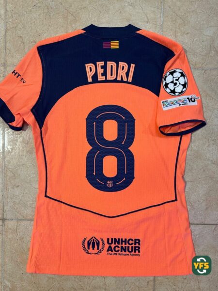 FC Barcelona 2025-2026 Away Pedri #8