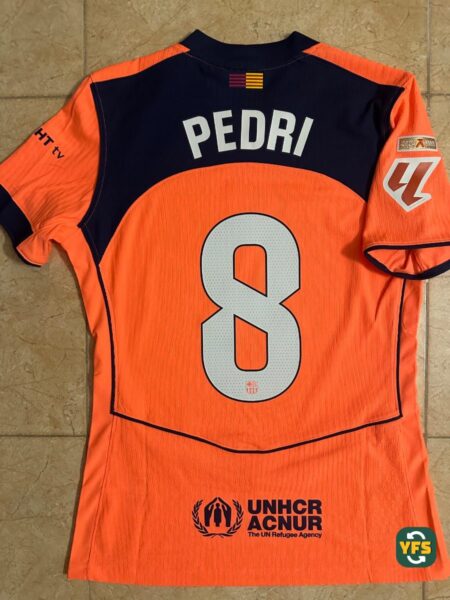 FC Barcelona 2025-2026 Away Pedri #8