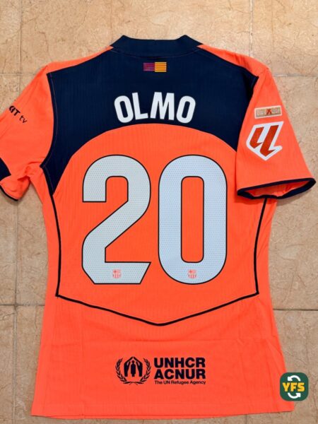 FC Barcelona 2025-2026 Away Olmo #20