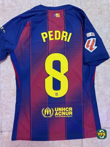 FC Barcelona 2025-2026 Home Pedri #8