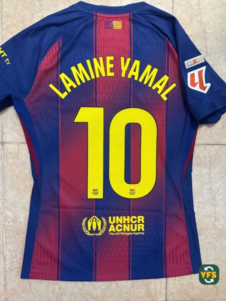 FC Barcelona 2025-2026 Home Lamine yamal #10