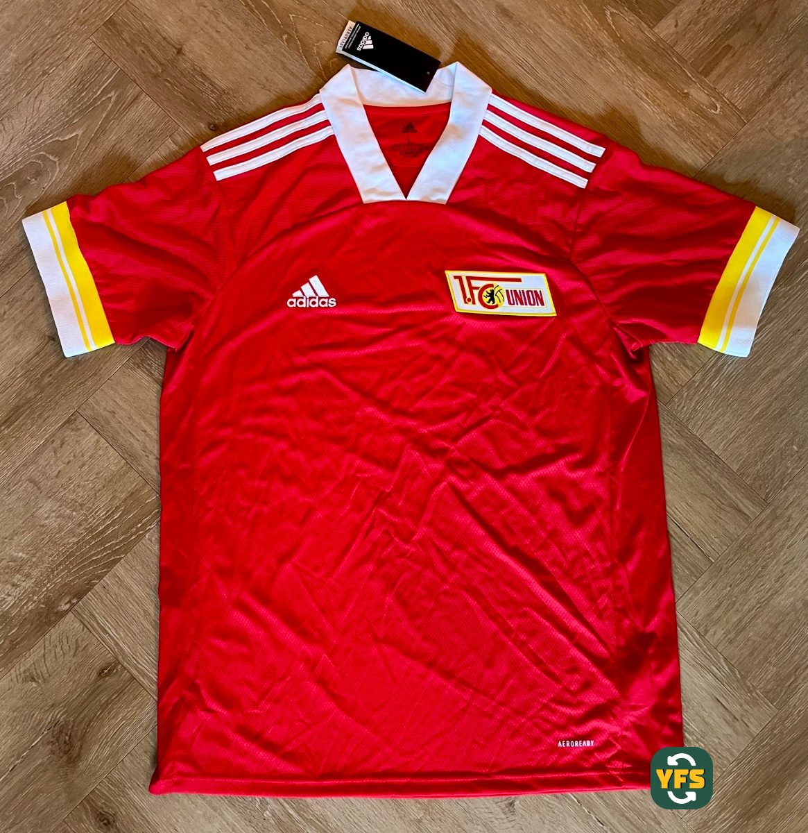 FC Union Berlin 2020-2021 Home Issued Adidas - YourFootballShirt - Photo 1