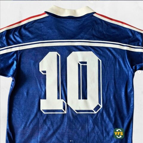 France 1986-1987 Home Platini #10