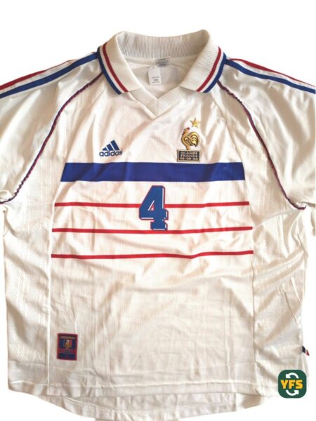 France 1998-1999 Away LILIAN THURAM #4