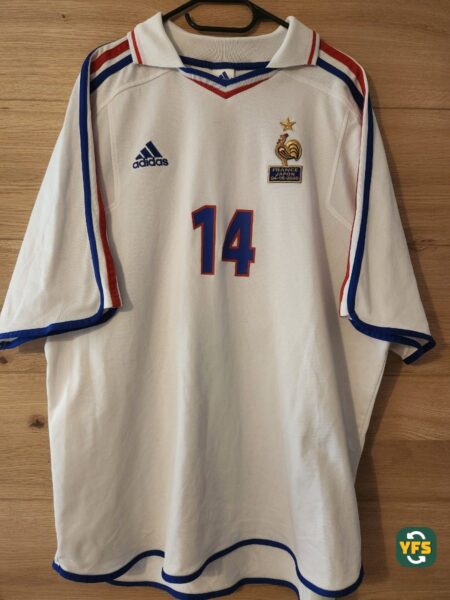 France 2000-2001 Away MICOUD #14