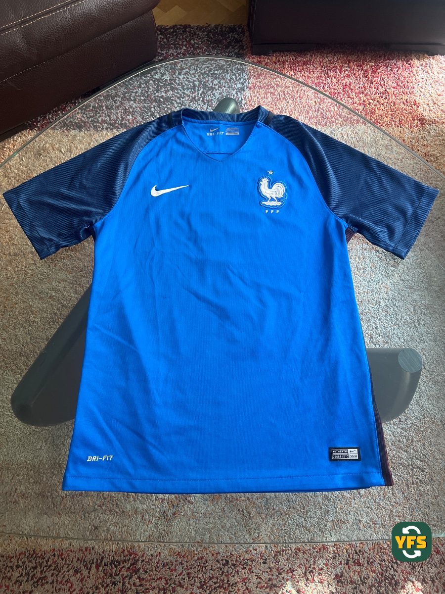 France 2015-2016 Home Store Version Nike Griezmann - YourFootballShirt - Photo 1