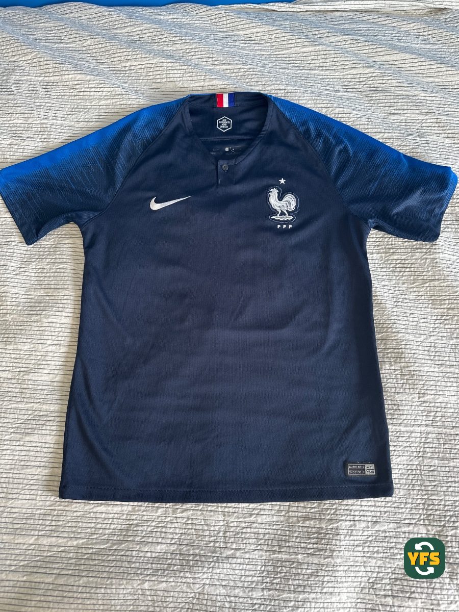 France 2017-2018 Home Store Version Nike Mbappé - YourFootballShirt - Photo 1