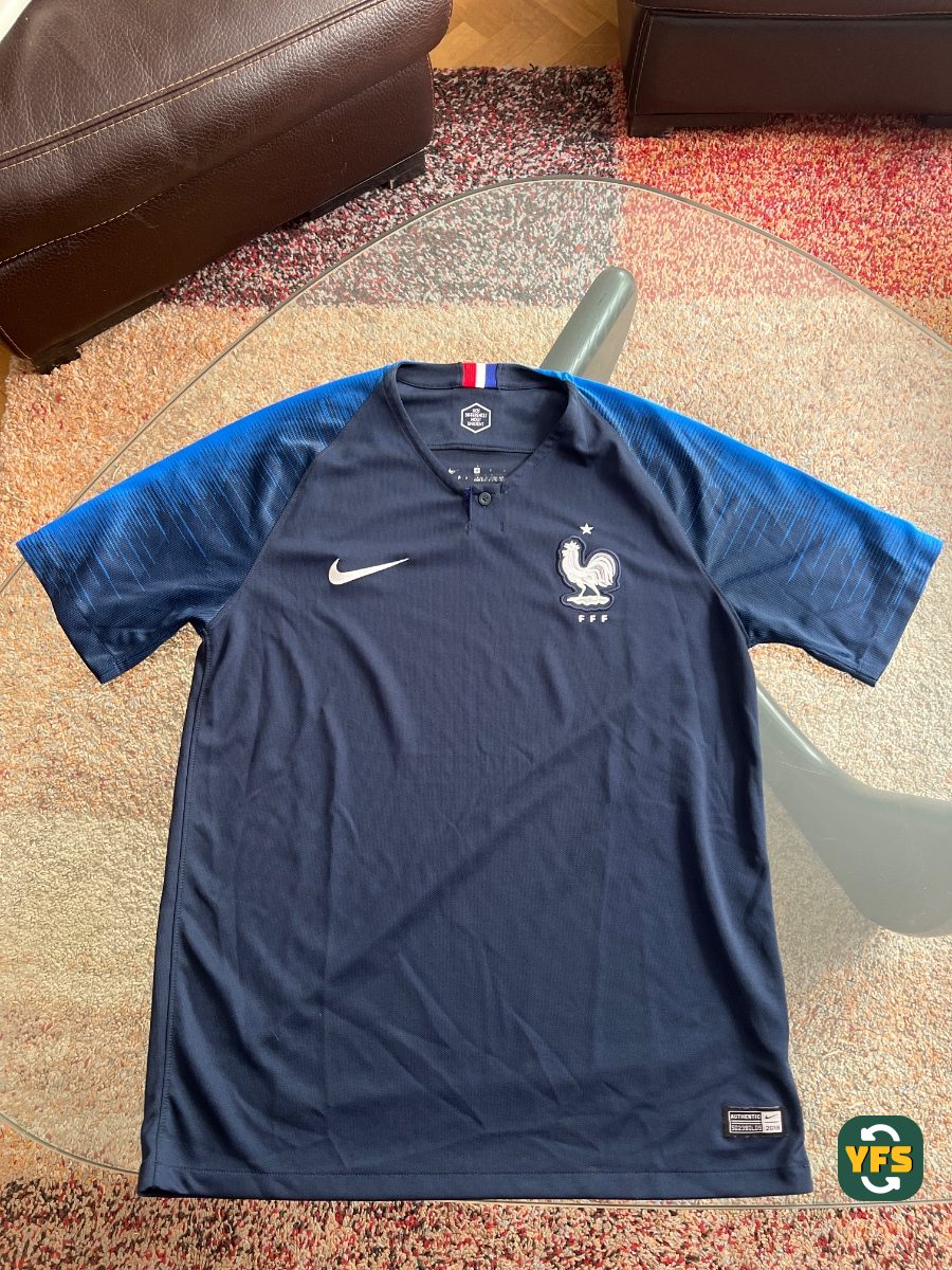 France 2017-2018 Home Store Version Nike - YourFootballShirt - Photo 1