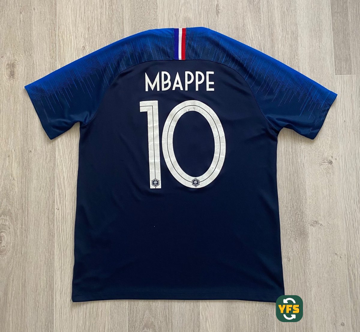France 2018-2019 Home Store Version Nike Mbappé - YourFootballShirt - Photo 1