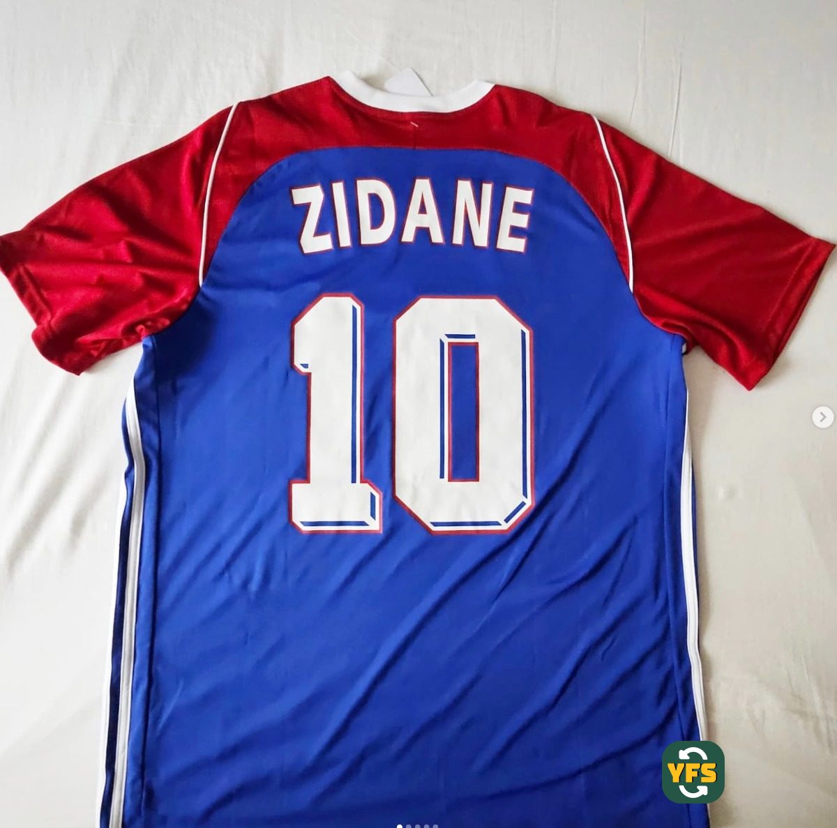 France 2018-2019 Special edition Issued Adidas Zidane - YourFootballShirt - Photo 1
