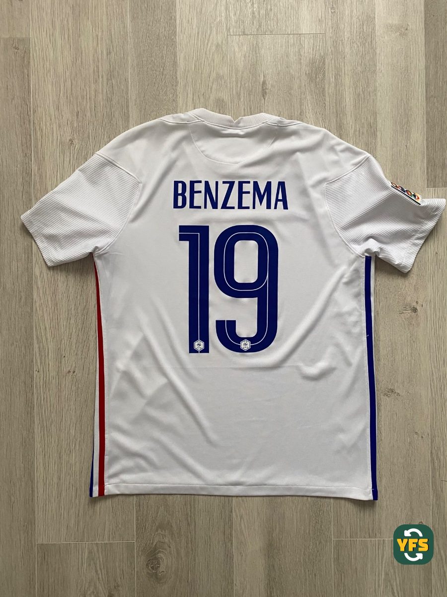 France 2020-2021 Away Store Version Nike BENZEMA - YourFootballShirt - Photo 1