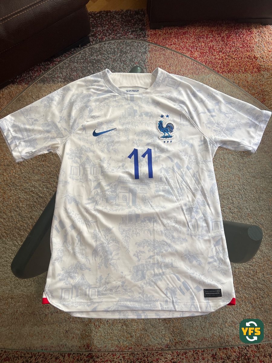 France 2022-2023 Away Store Version Nike Dembele - YourFootballShirt - Photo 1