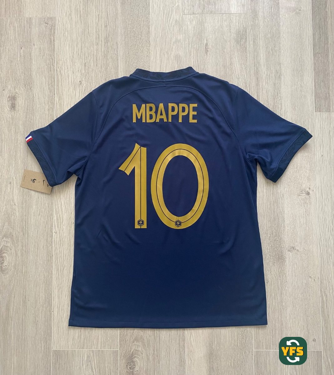 France 2022-2023 Home Store Version Nike Mbappé - YourFootballShirt - Photo 1