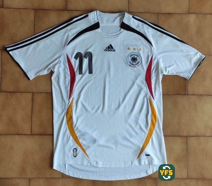 Germany 2006-2007 Home Issued Adidas Klose - YourFootballShirt - Photo 1