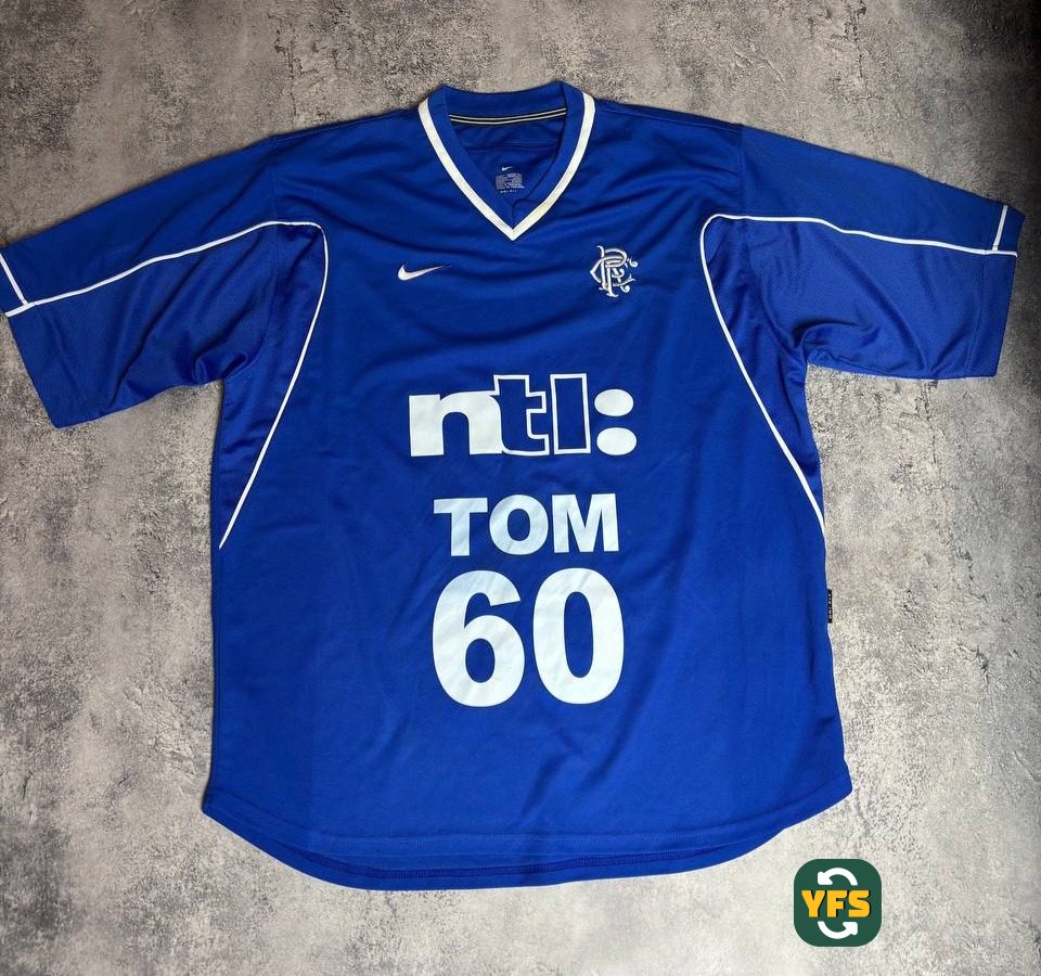 Glasgow Rangers 1999-2000 Home Issued Nike - YourFootballShirt - Photo 1